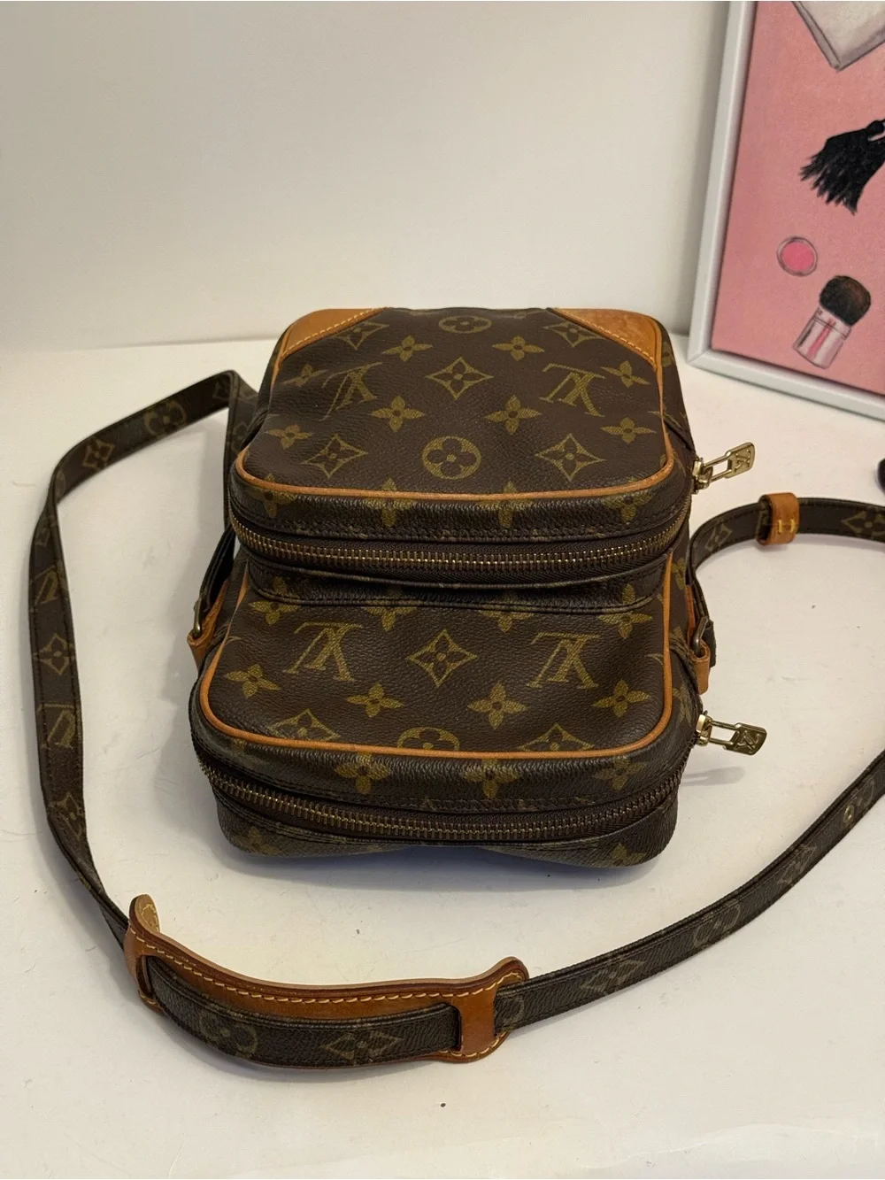 Louis Vuitton Amazone Monogram Crossbody Bag 🌟